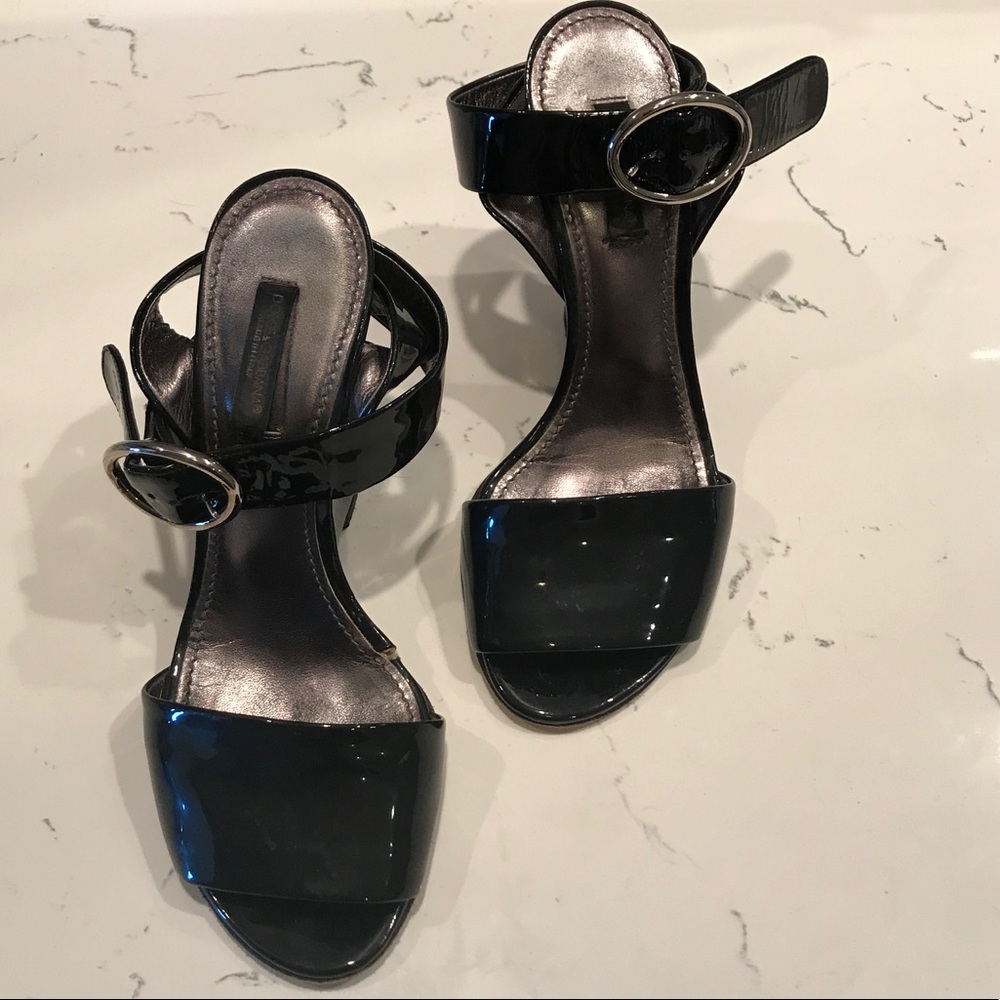 Dolce & Gabbana Patent Wedge